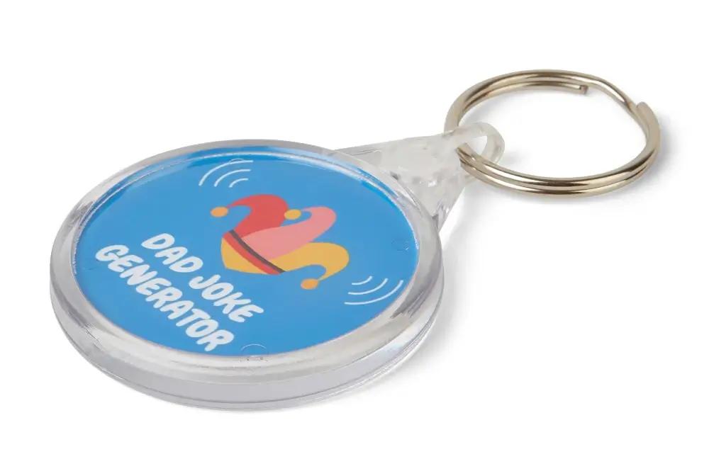 Dad Joke Generator Keyring - Tap with phone for random dad joke